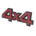 4×4 Logo 3d Metal Emblem Badge Decal, 5.5 X 1.5 X 0.2 – Inch