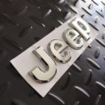 ‘Jeep Letters Sticker for Cars, Jeep, Metal