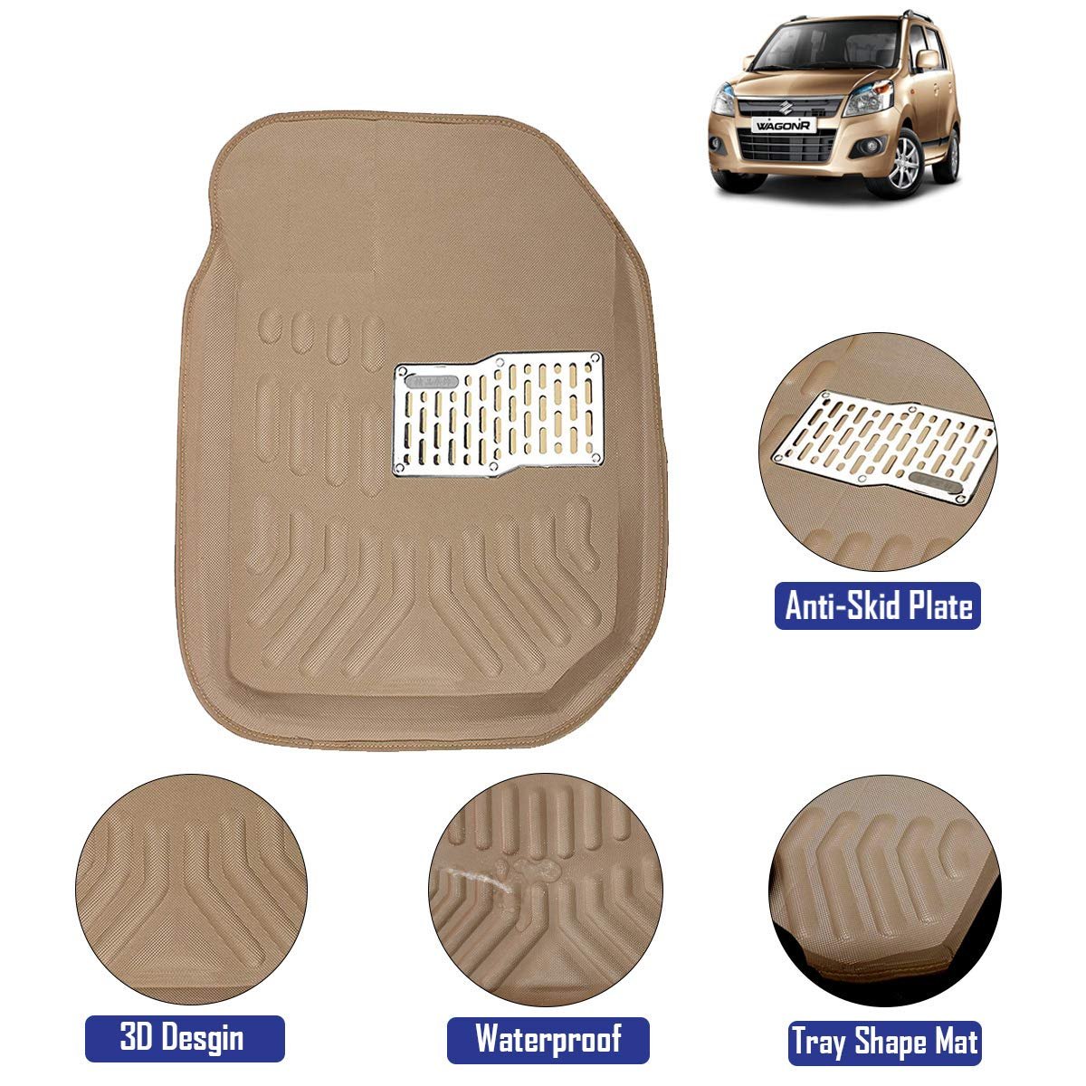 Wagon r car on sale foot mats