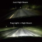 Buy 3 LED Round Fog Light Universal (80W, White) | AutoMods