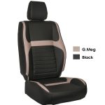 G.Meg & Black Modern Custom Fit Napa Leather Car Seat Cover