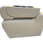 Wooden Car Center Armrest Cum External Seat Console for Nexa XL6 Color Beige | Middle Seat