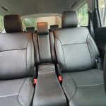 Wooden Car Center Armrest Console Cum External Seat for Maruti Suzuki NEXA XL6 Six Seater (Black)