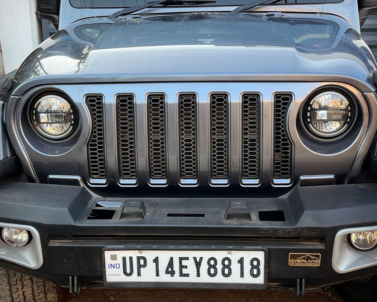 Modified Front Grill ABS Material for Mahindra Thar 2020