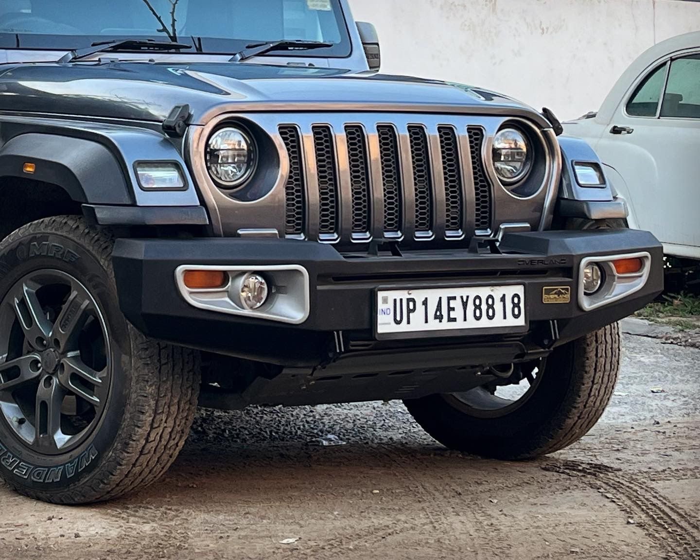 Buy Latest Wrangler Style ABS Front Grill for Thar 2020+