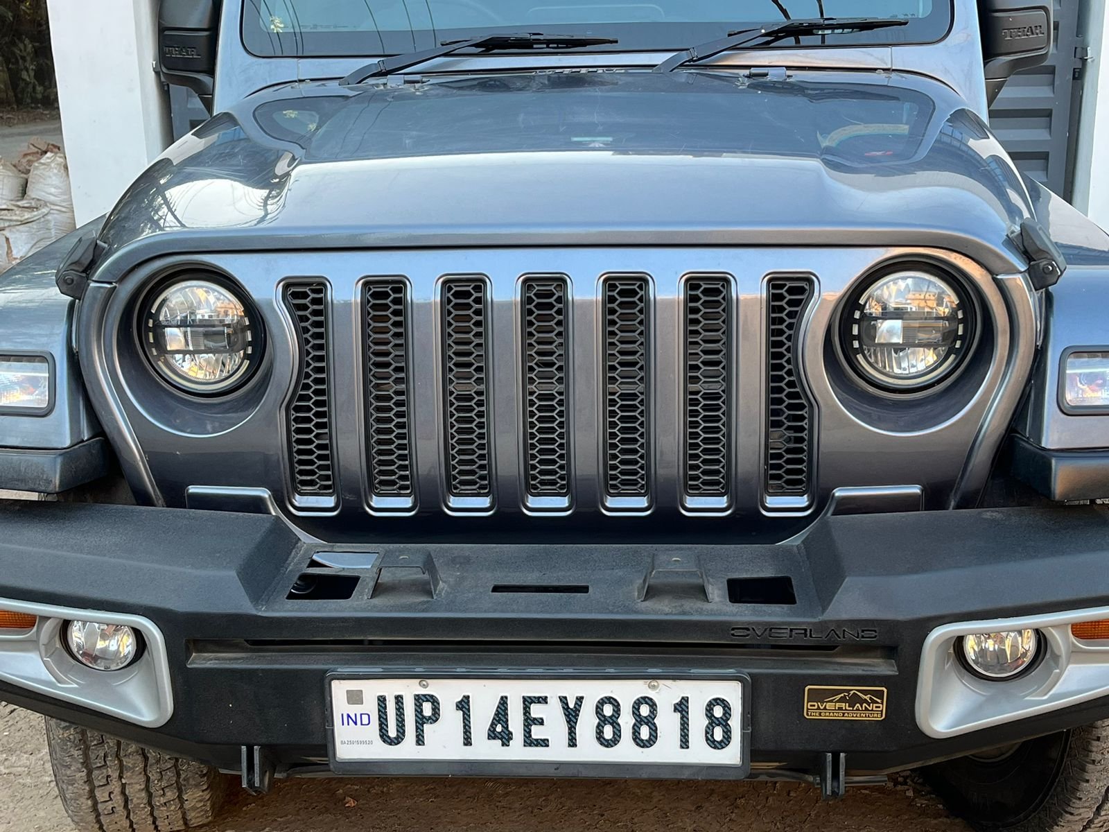 Modified Front Grill ABS Material for Mahindra Thar 2020