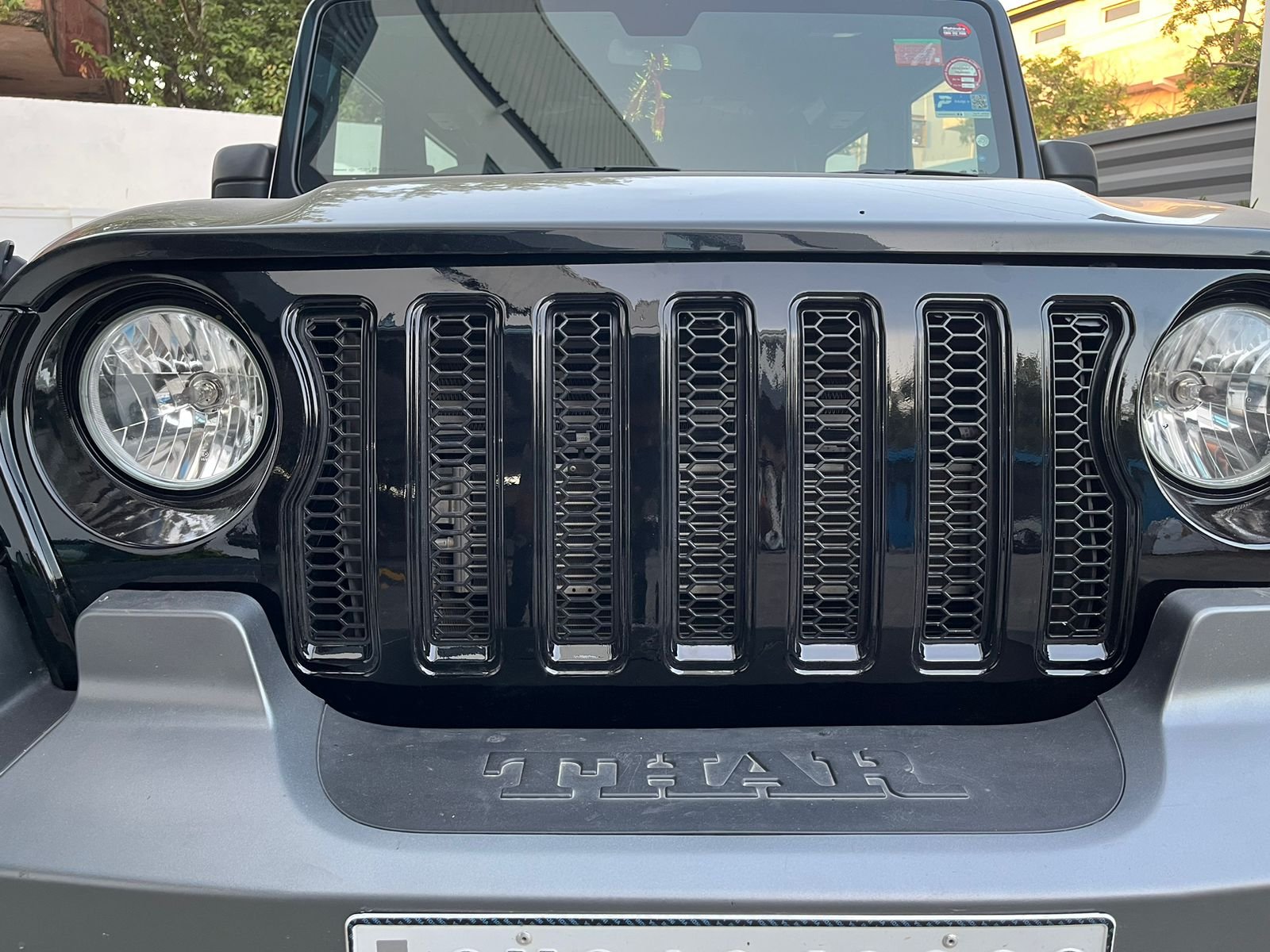 Modified Front Grill ABS Material for Mahindra Thar 2020