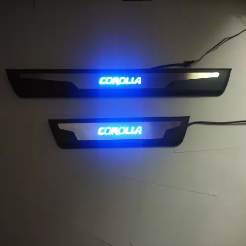 Toyota Corolla Altis New OEM Led Scuff Door Side Sill Plates