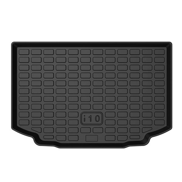 Car Trunk Rear Mat Boot Dicky Mat Compatible For Hyundai i10 Grand (2017 Onwards)