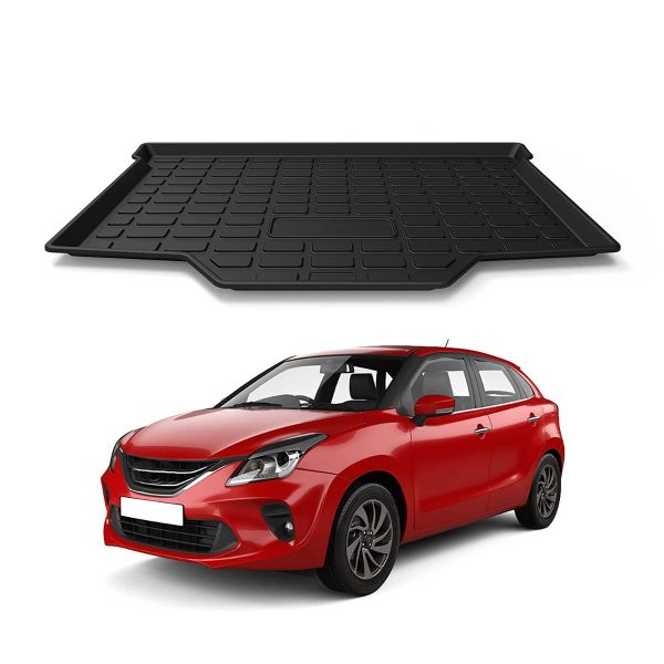 Buy Car Trunk Rear Mat Boot Dicky Mat Compatible For Toyota Glanza (2018  Onward)