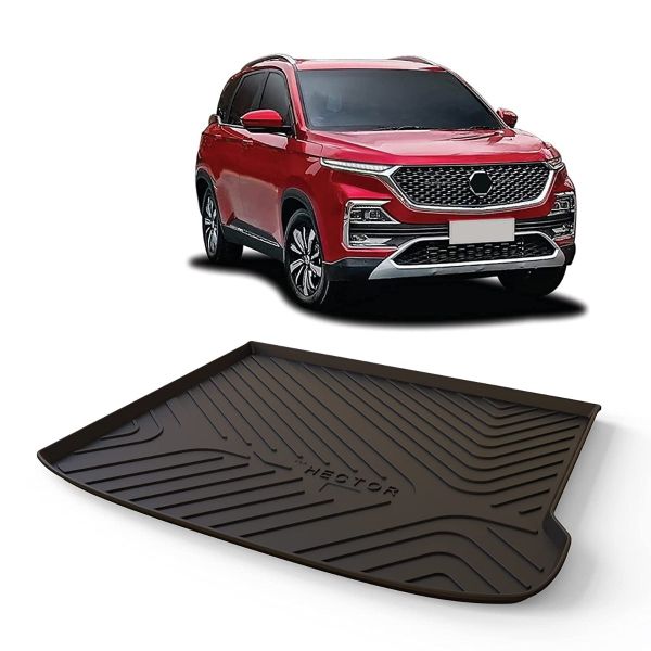 Car Trunk Rear Mat Boot Dicky Mat Compatible For MG Hector Grand Nios (2019 Onward)