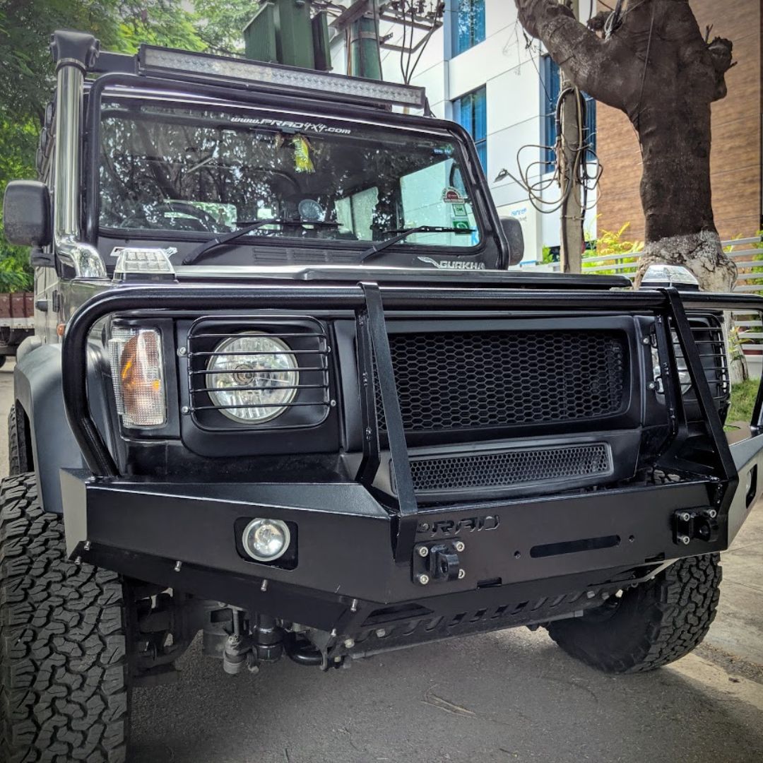 Winch XPD Bumper for Force Gurkha BS IV | AutoMods