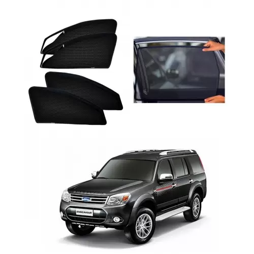 Ford Old Endeavour Car Zipper Magnetic Window Sun Shades Set Of 6