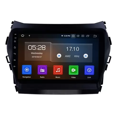 Hyundai Santa Fe Onwards 9 Inches HD Touch Screen Smart Android Stereo (2GB, 16GB) with Stereo Frame