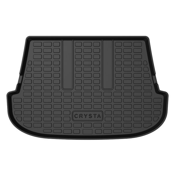 Car Trunk Rear Mat Boot Dicky Mat Compatible For Toyota Innova Crysta (2016 To 2020)