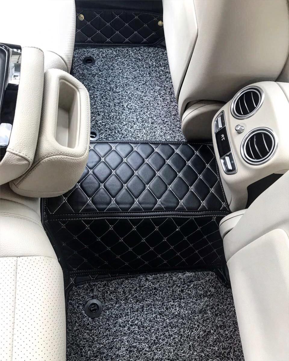 7D Car Mats For Maruti Suzuki Ertiga 2018-2022 (Black)