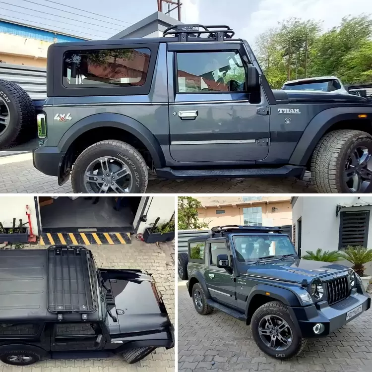 Roof rack for mahindra thar sale