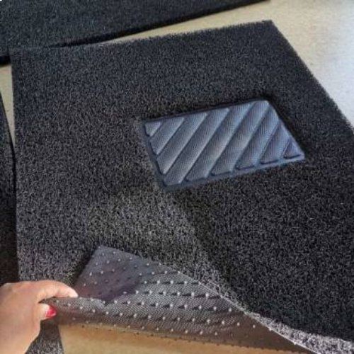 8 mm Thick Coil Car Mats : Universal Set Of 3