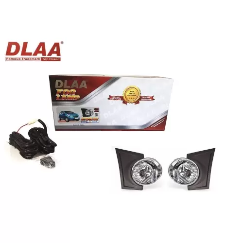 Fog Light With Wiring & Bulb For Chevorlet Beat Set Of 2 By DLAA