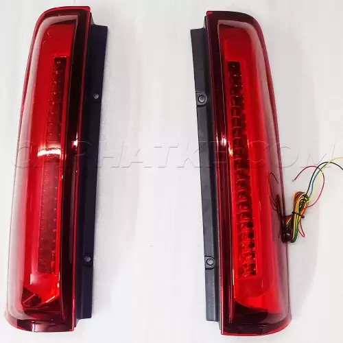 LED Rear Pillar Cluster Lights For Mahindra Scorpio 2017 Onward With Scanning and Matrix Mode