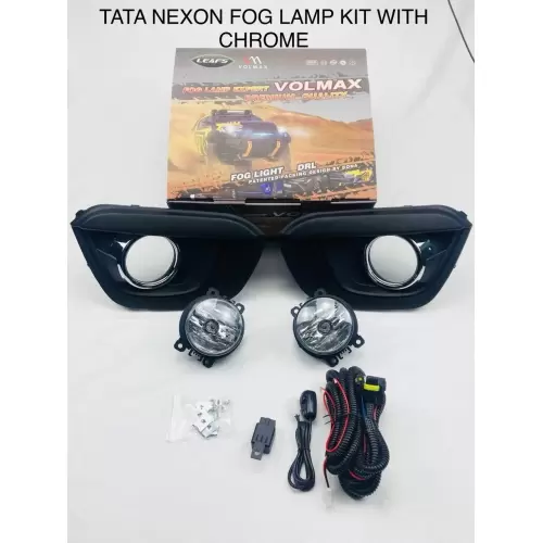Tata Nexon Fog Light Complete Assembly (Set of 2Pcs.)