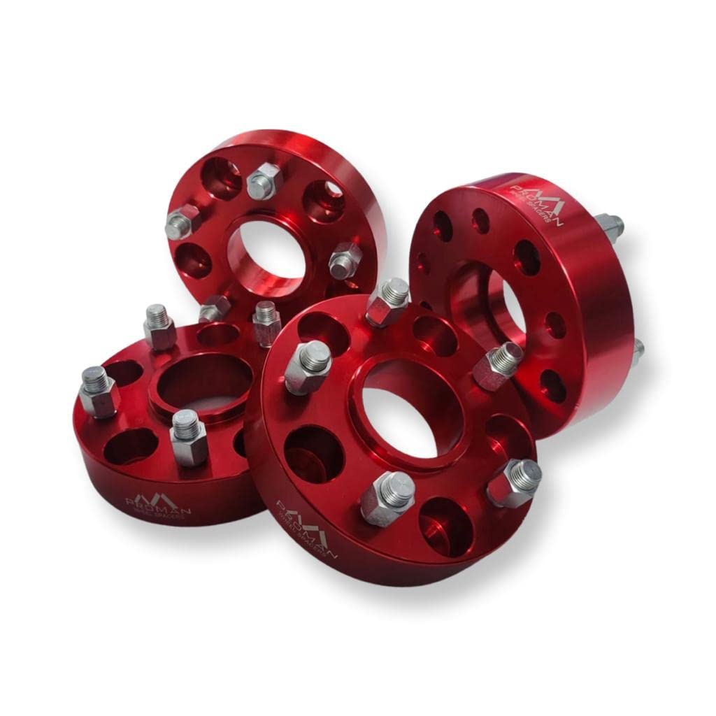 ProMan Light Weight Aluminum Wheel Spacers for Mahindra Thar 2020+ (Set of  4)