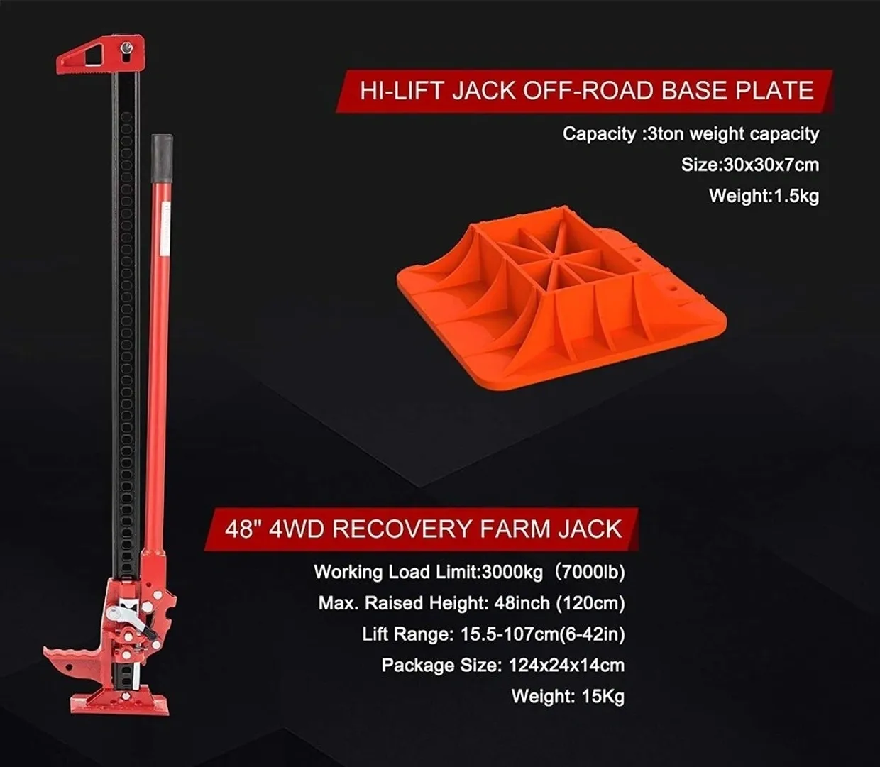 Buy Dr. Nano 48″ Off-Road High Lift Farm Jack | AutoMods
