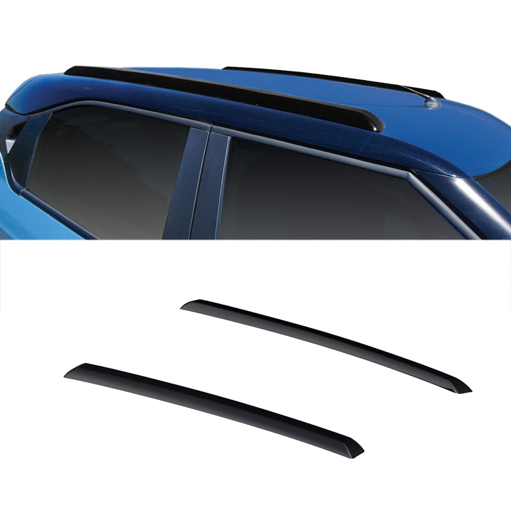 ABS Roof Rails For Tata Punch 2021 Onwards Gloss Black