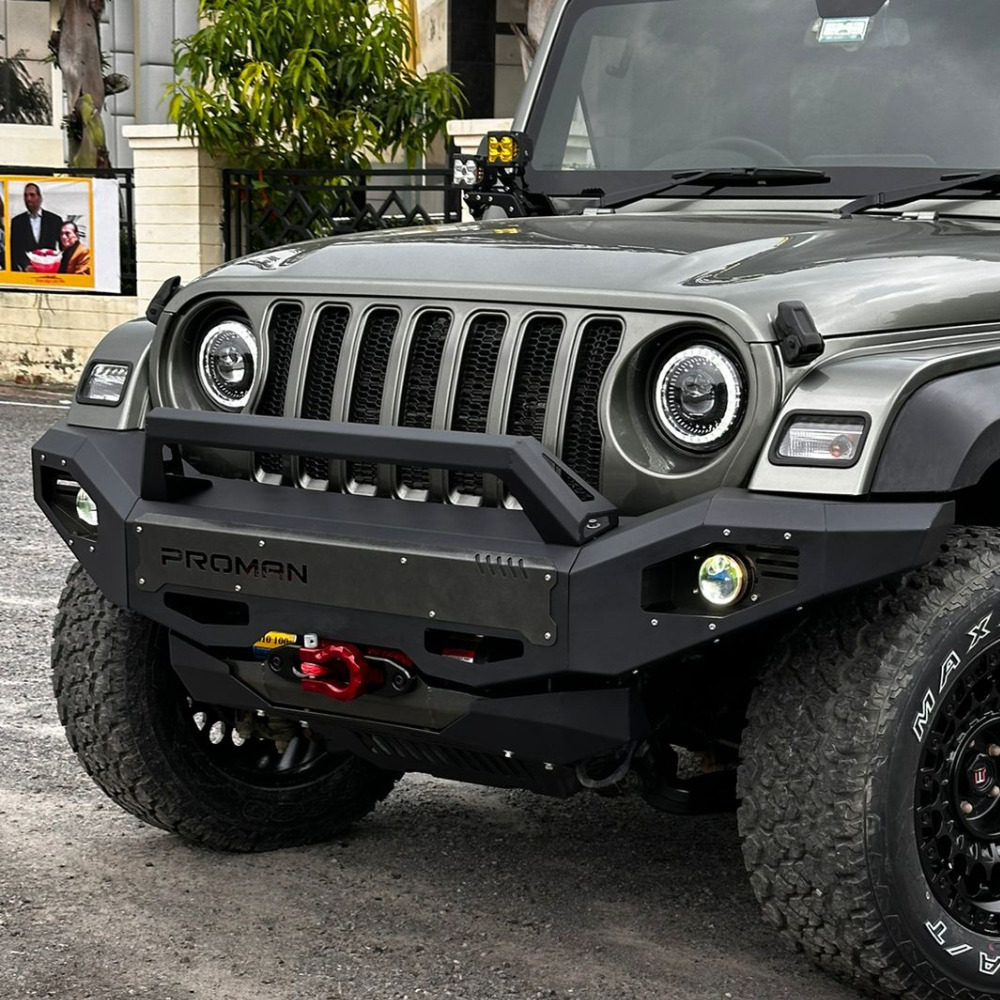 PROMAN Lightweight Front Bumper for New Mahindra Thar 2020+