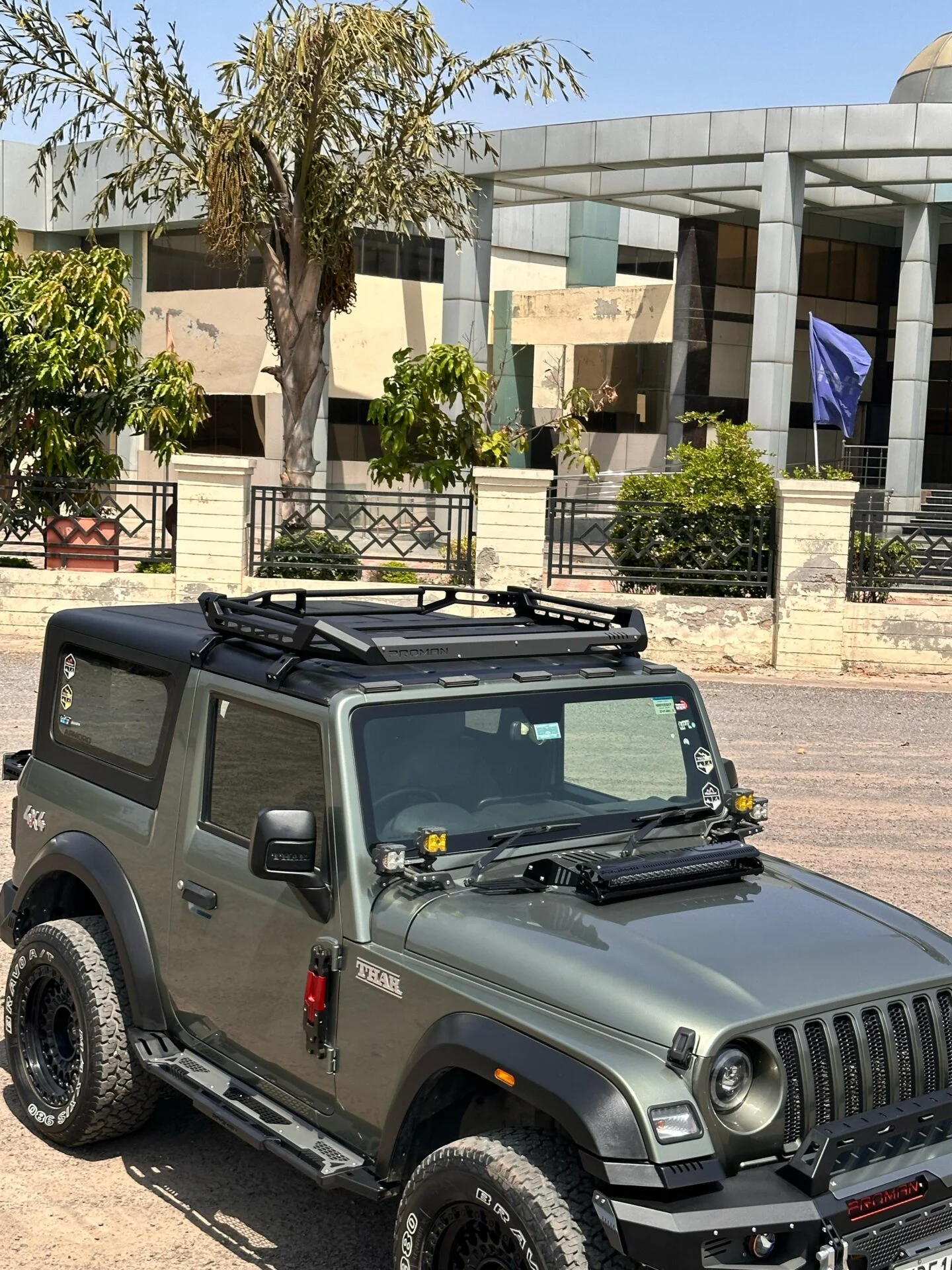 Buy PROMAN Luggage Carrier for Mahindra Thar 2020+