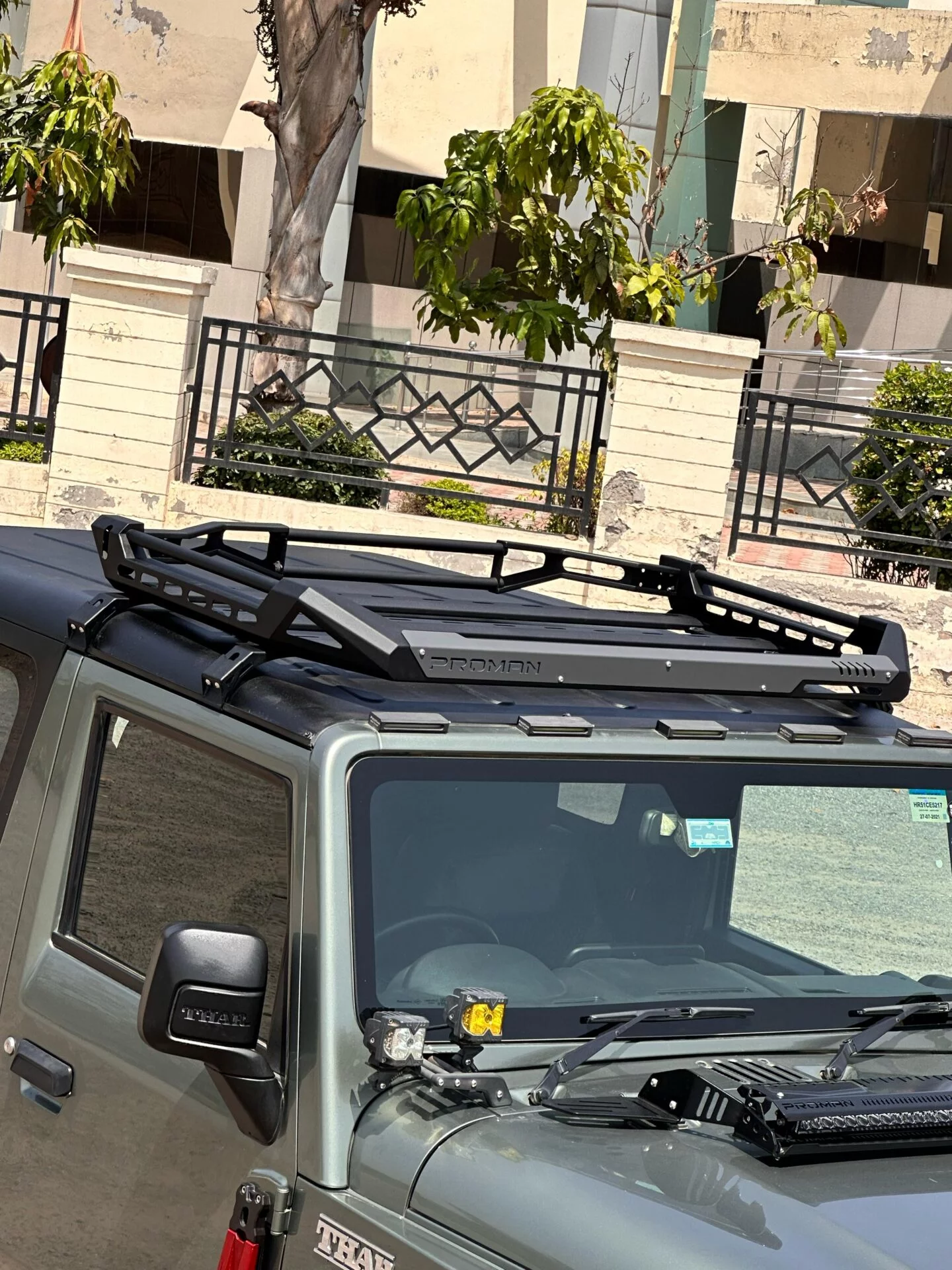 Buy PROMAN Luggage Carrier for Mahindra Thar 2020+